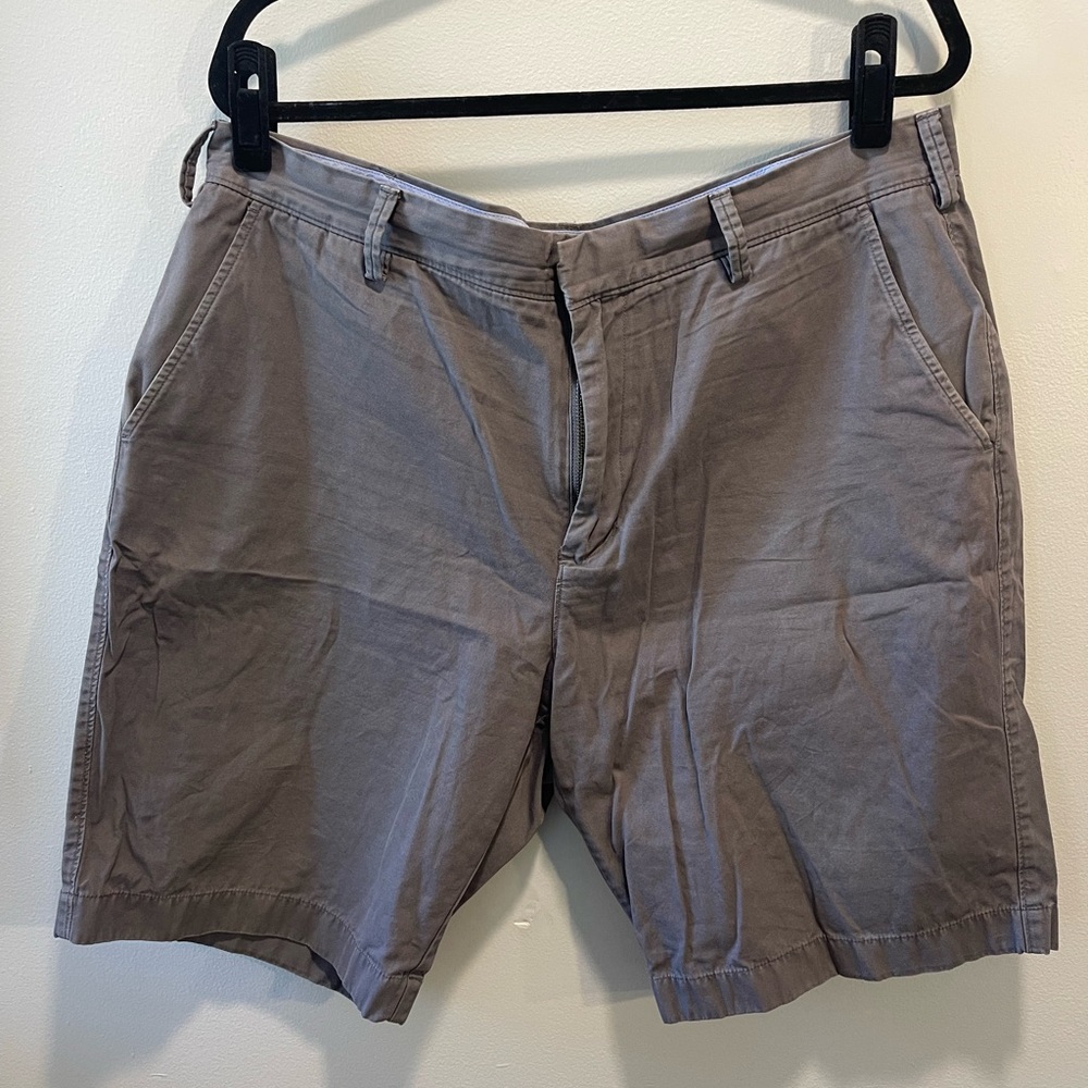 J. Crew Chino Shorts Flat Front Men’s Dark Gray 38
